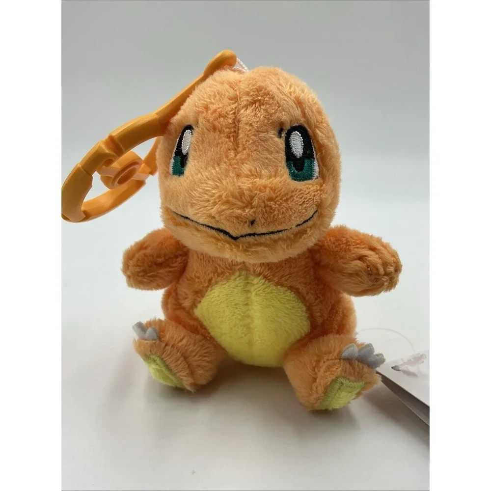 Pokémon Center Japan Charmander Plush Keychain Clip Authentic Tagged